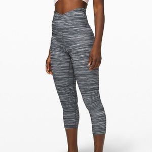Lululemon Align Crop Cross Waist 6